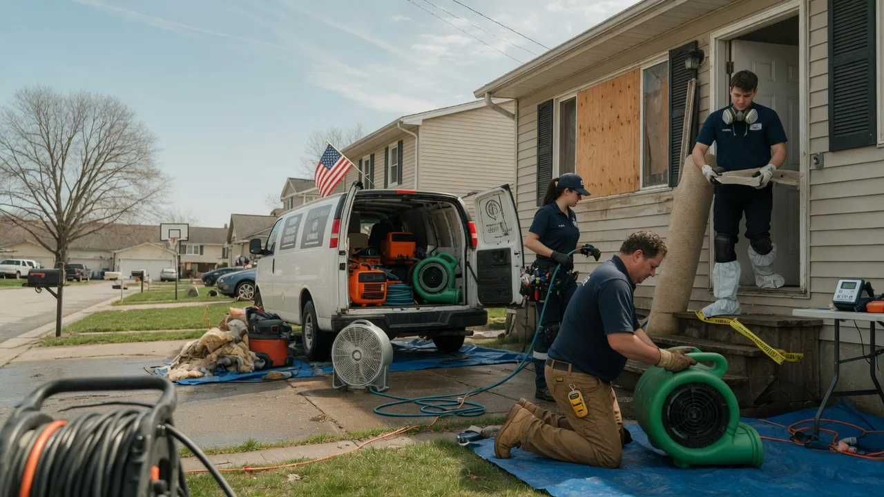 Water Damage Restoration in Newport, IN near me